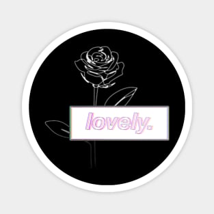 Roses, rose, flowers, plants, art, aesthetic, vintage, retro, quote, quotes, beautiful, dream, love, romantic, lovely, Magnet